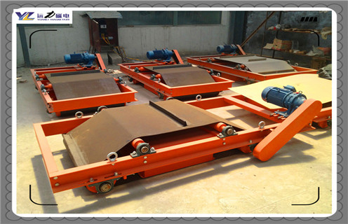 自卸式永磁除鐵器，山東自卸式永磁除鐵器知識(shí)參數(shù)_內(nèi)部磁塊安裝方法_山東自卸式永磁除鐵器型號(hào)價(jià)格