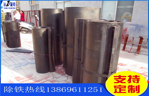 皮帶式除鐵器，天津皮帶式除鐵器_浙江除鐵器皮帶損壞原因不卸料怎么回事，如何清理及接線 