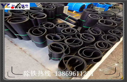 皮帶式除鐵器，天津皮帶式除鐵器_浙江除鐵器皮帶損壞原因不卸料怎么回事，如何清理及接線 