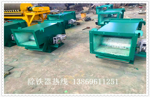 管道式永磁除鐵器，四川管道式永磁除鐵器_遠(yuǎn)力四川管道式永磁除鐵器安裝示意圖型12000高斯_可定制工作原理