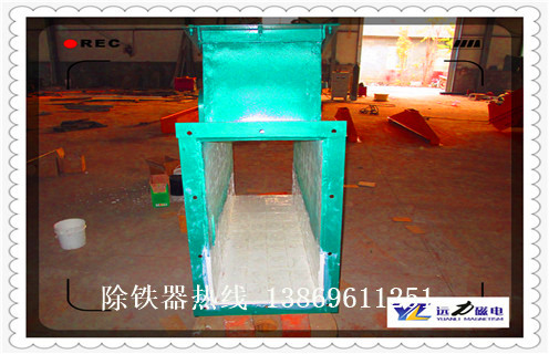 管道除鐵器，山西管道除鐵器廠家_遠(yuǎn)力山西管道除鐵器廠家應(yīng)用安裝示意圖型12000高斯_可定制工作原理 