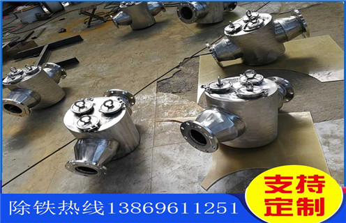 甘肅管道除鐵器，甘肅管道除鐵器工作原理視頻_甘肅管道除鐵器工作原理視頻應(yīng)用安裝示意圖型12000高斯_可定制工作原理