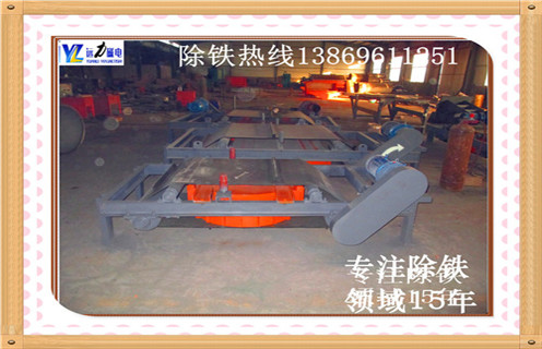 電磁自卸除鐵器，山西電磁自卸式除鐵器廠家_山西電磁自卸式除鐵器廠家廠家配件_型號(hào)及工作視頻