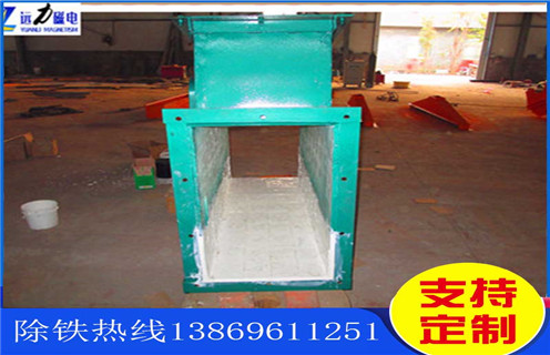 管道除鐵器，吉林鋰電管道除鐵器_遠力吉林鋰電管道除鐵器哪家好安裝說明書12000高斯 可定制工作原理_安裝示意圖 