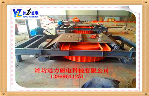 油冷電磁自卸除鐵器，江西RCDF電磁油冷自卸式除鐵器及安裝高度要求_江西RCDF電磁油冷自卸式除鐵器設(shè)備不卸料怎么回事，如何清理及接線