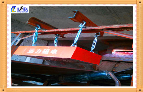 懸掛式永磁除鐵器，江蘇rcyb懸掛式永磁除鐵器_內(nèi)部磁塊安裝方法_江蘇rcyb懸掛式永磁除鐵器視頻定制供應(yīng)型號(hào)價(jià)格 